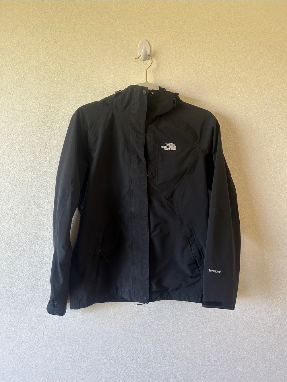 The North Face Black Women’s Waterproof Hooded Shell Jacket